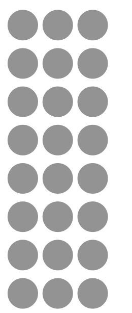 1″ Silver Round Label Dots Stickers Color Coding Inventory 1 Inch Dot