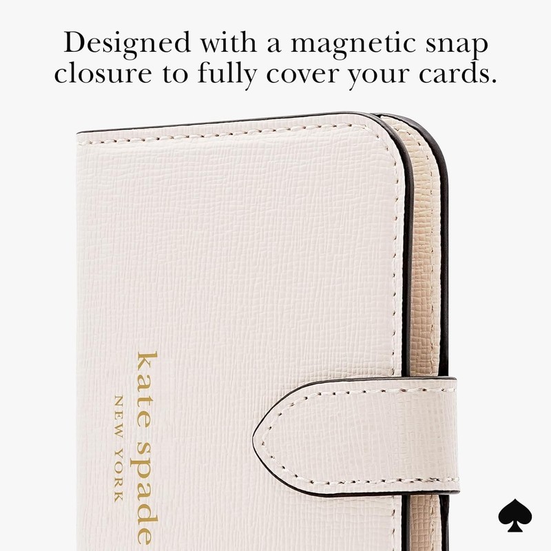 Magnetic Phone Wallet Card Holder Cream kate spade new york Morgan Wallet Card gallery