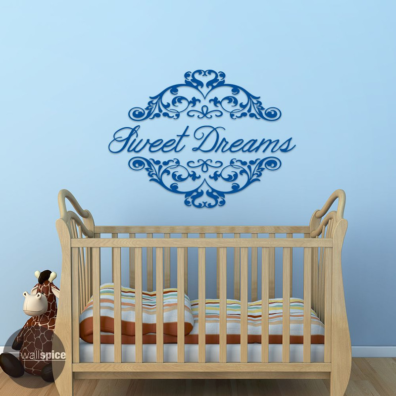 Sweet Dreams Vinyl Wall Decal Sticker Bedroom Nursery