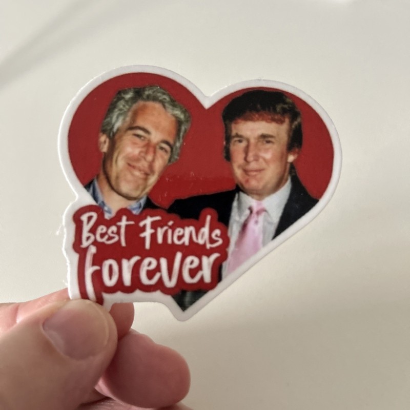 Anti Trump Funny Sticker gallery