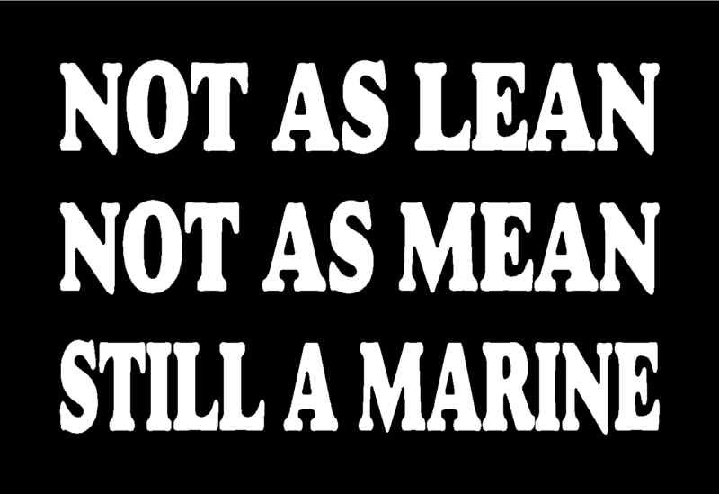 STILL A MARINE Vinyl Decal 8″ x 5″ (11 Colors)