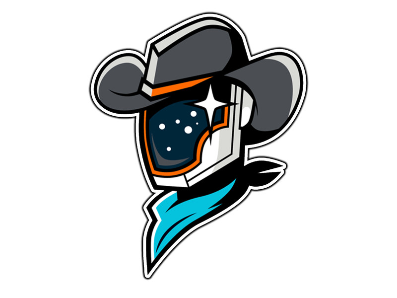 Sugar Land Space Cowboys Logo Sticker Waterproof Vinyl Decal Die-Cut Laptop Car