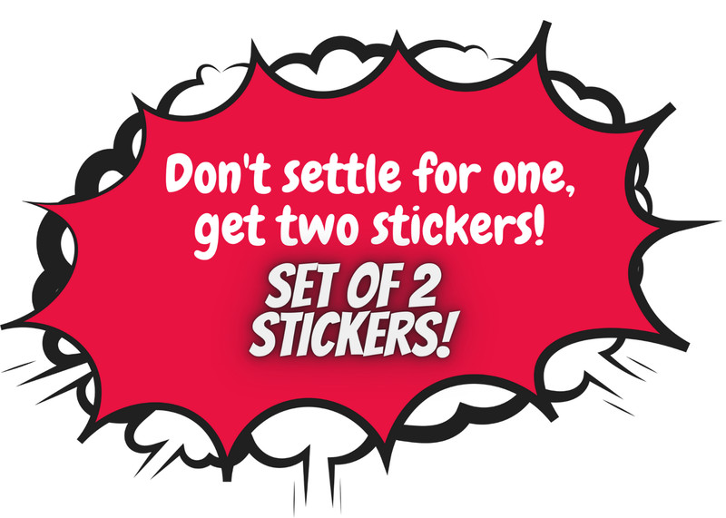 Set of 2 Bernese Mountain Dog Decal Stickers with Free Custom Text gallery
