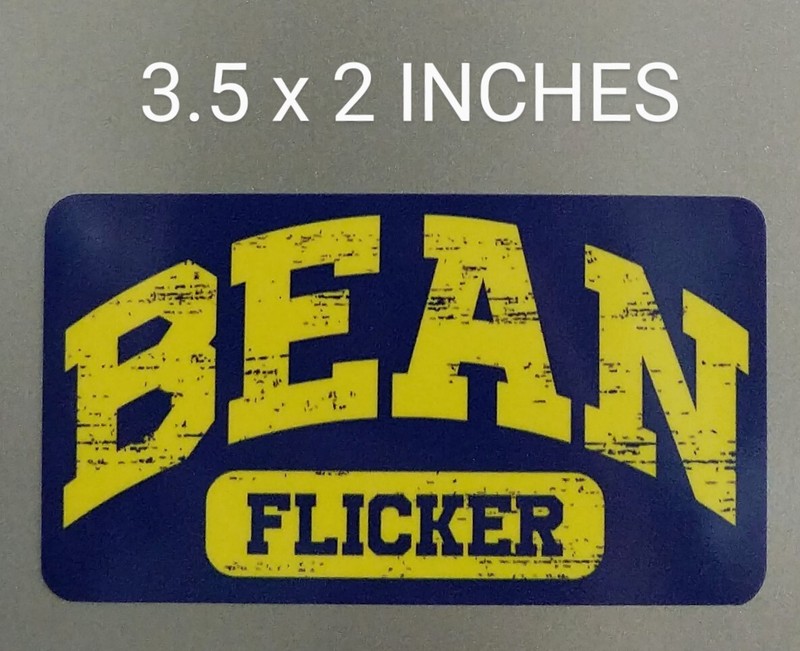 3.5″ Bean Flicker Decal Vinyl Sticker University Style College Core Funny Women