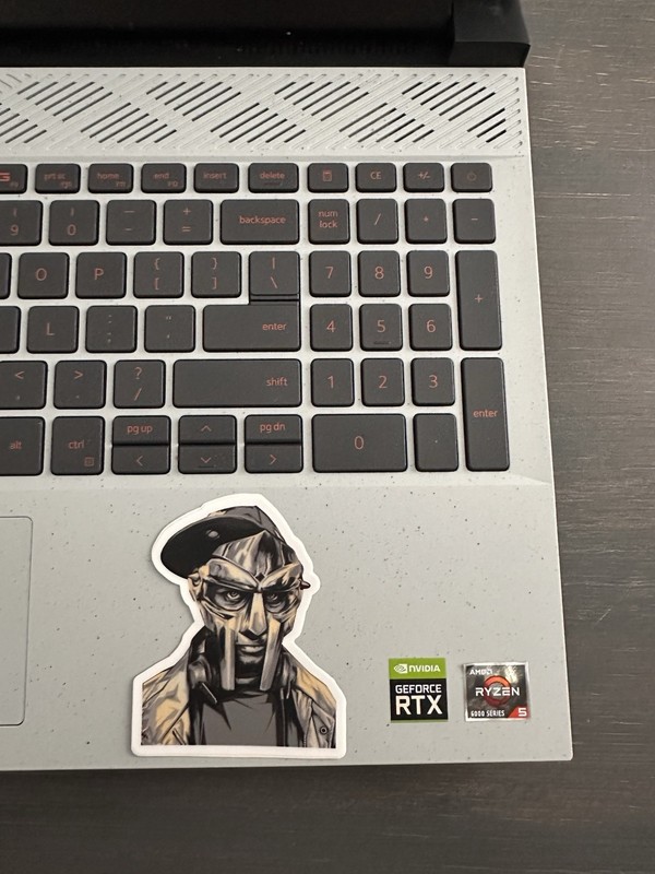 MF DOOM Vinyl Art Sticker Very High Quality Hip Hop 3” gallery