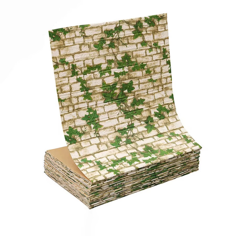 3D Self-Adhesive Wallpaper 70Cm*1/5/10M Continuous Waterproof Brick Wall Sticker gallery