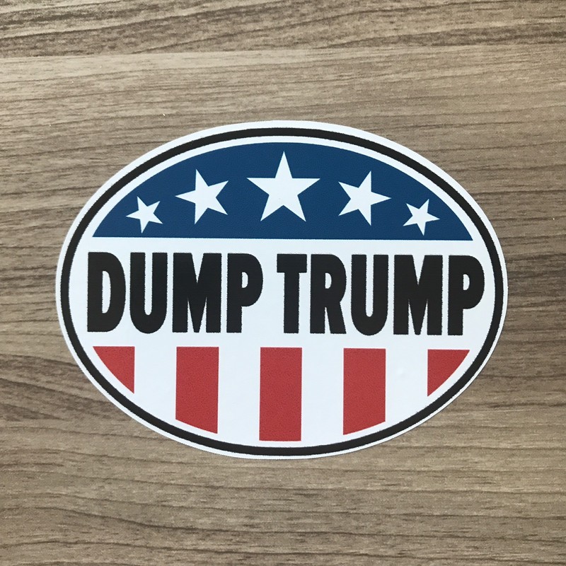 Dump Trump Donald Trump Vinyl Sticker Set - Free Shipping gallery