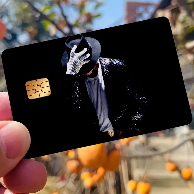 King of Pop Credit Card Skin Michael Jackson Vinyl Sticker Cover Music Legend Gi gallery