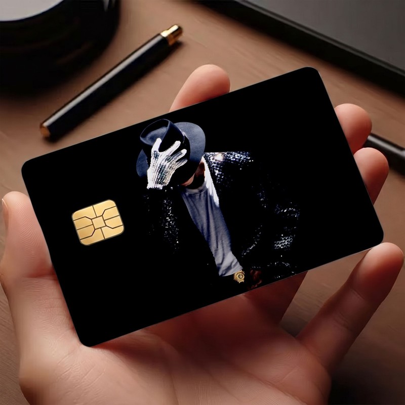 King of Pop Credit Card Skin Michael Jackson Vinyl Sticker Cover Music Legend Gi