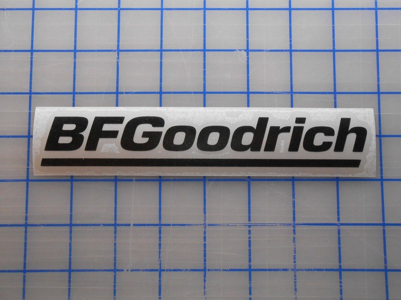 BFGoodrich Sticker 13″ 16″ 20″ 23″ Tires All Mud Terrain KO2 Drag Radial 16 17