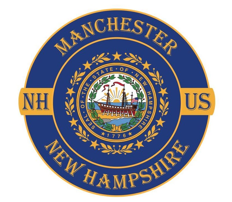 Manchester New Hampshire Sticker Decal A590