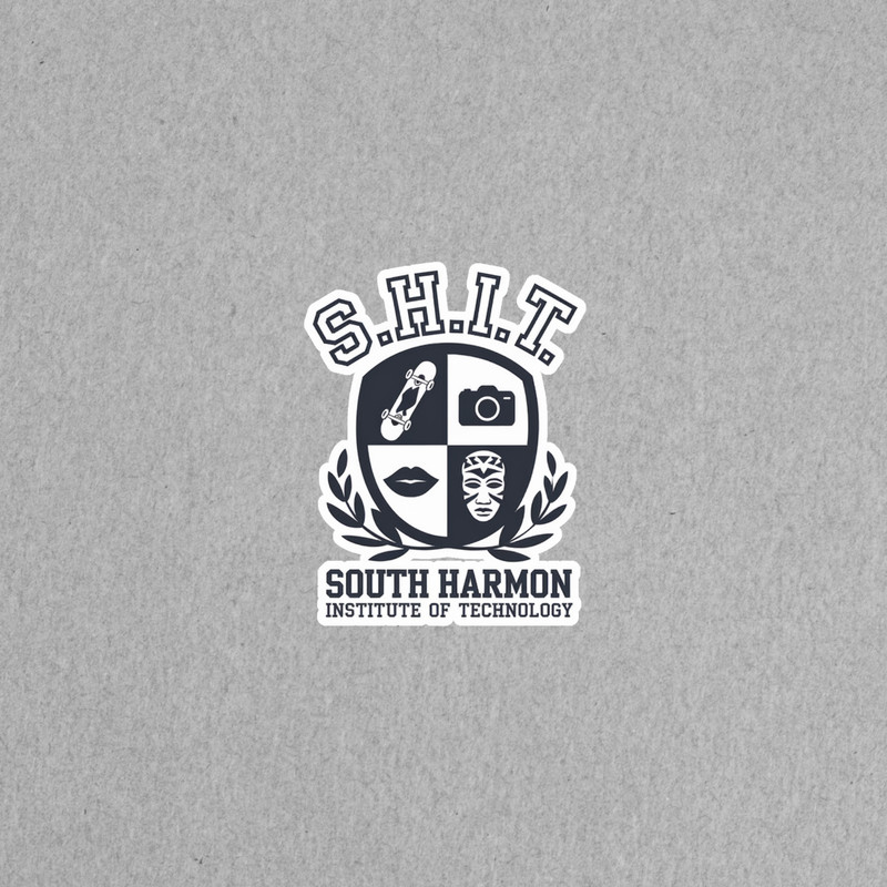 South Harmon Institute of Technology College Sticker #3692