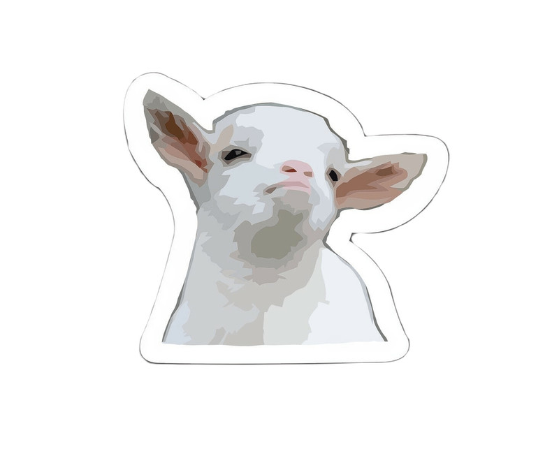 Baby Goat Sticker