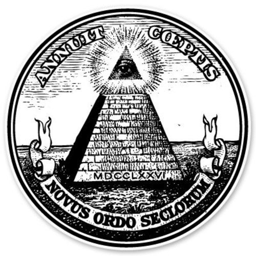 Eye of Providence All Seeing Eye Car Vinyl Sticker – SELECT SiIZE