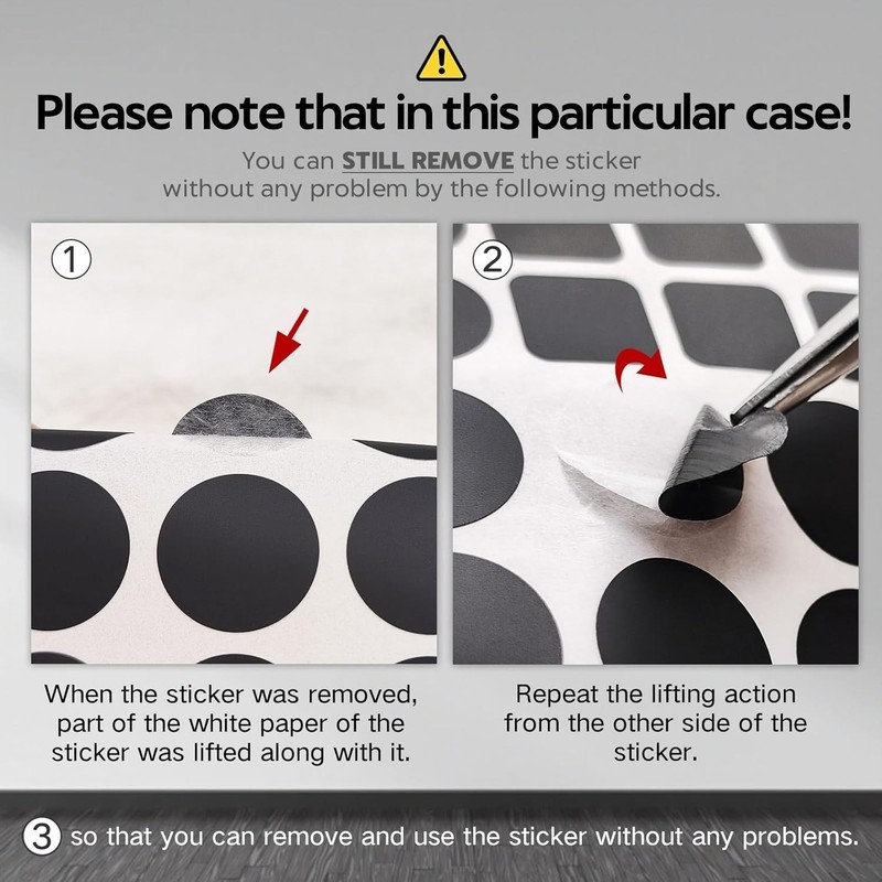 Light Blocking Stickers,Light Dimming Stickers,4 Sheets White and Black,50%-1... gallery