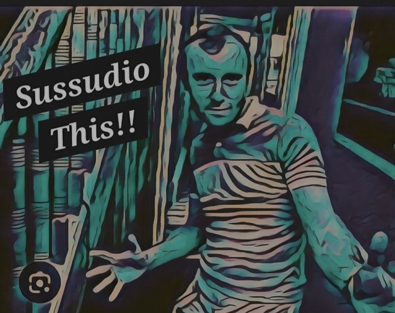 Phil Collins Sussudio This Small Glossy Vinyl Sticker NEW 80s Music