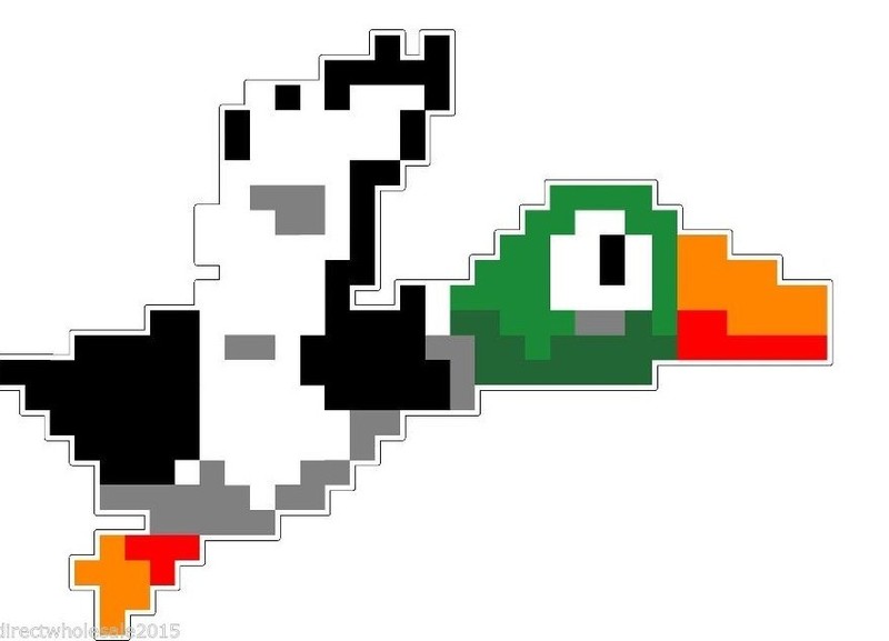 Nintendo NES 8-bit Duck Hunt 5″ Vinyl Decal Sticker Emblem