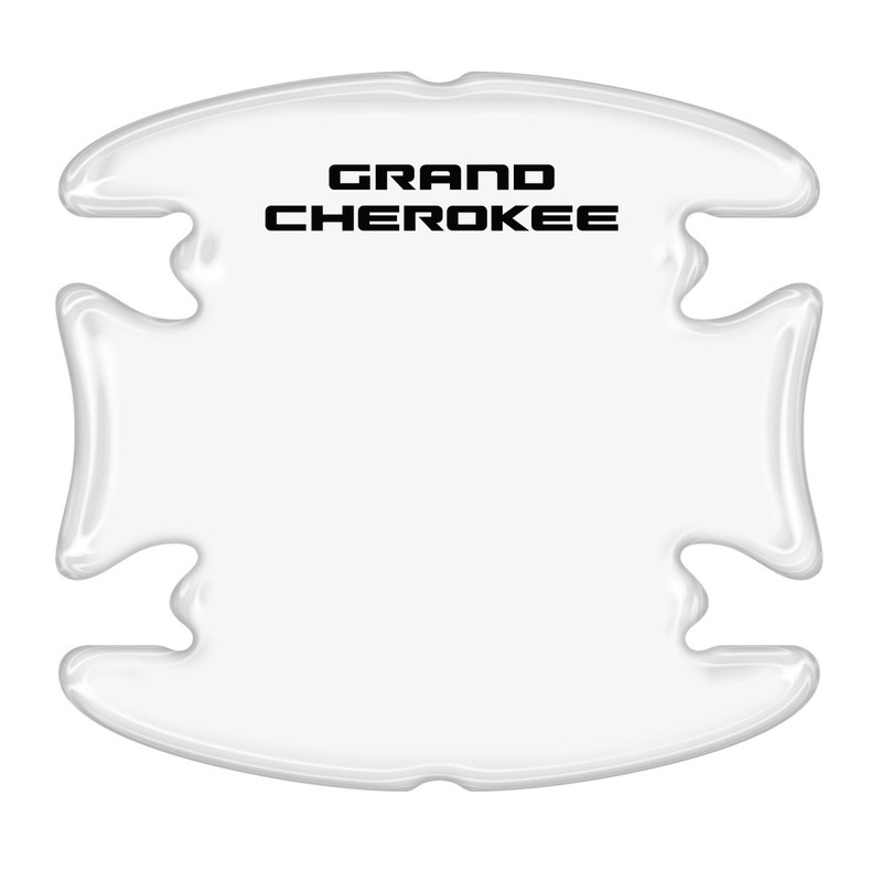 Jeep Grand Cherokee Universal Car Door Handle Cup Protector Clear Decal Sticker