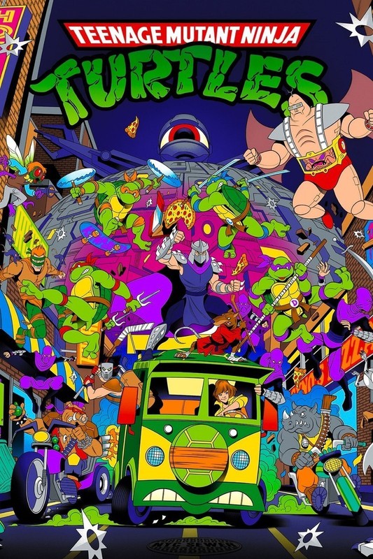 Teenage Mutant Ninja Turtles X VYNIL STICKER 3X3