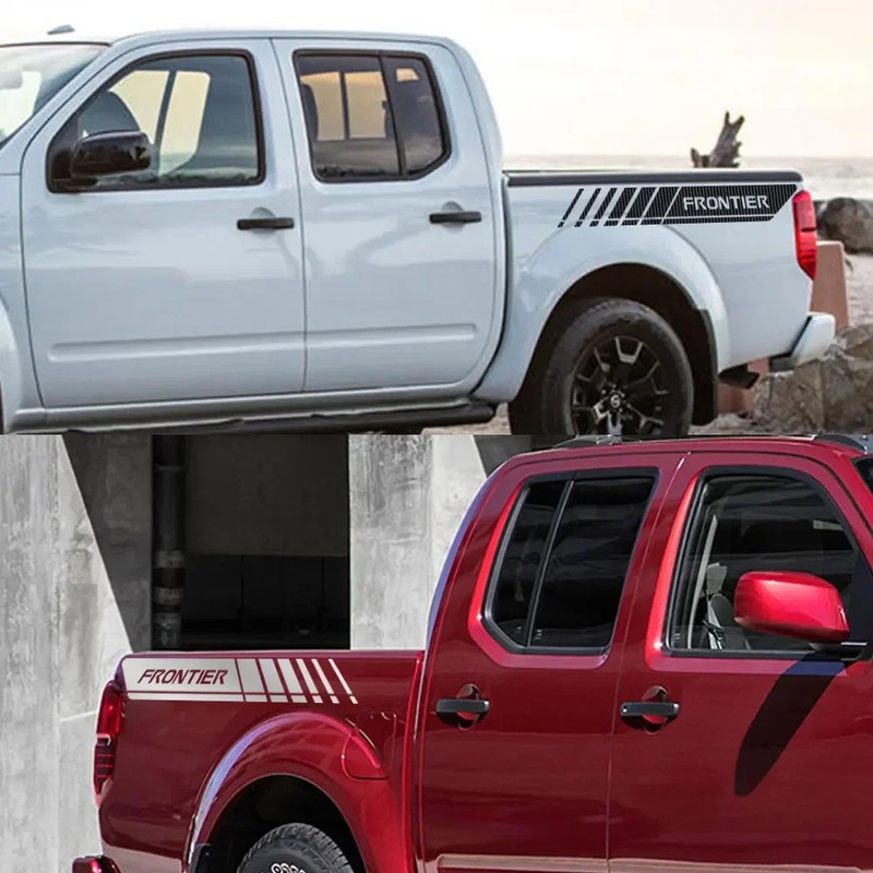 Rear Trunk Side Decal for Nissan Frontier NP300 | Vinyl Truck Graphic 2-Pack gallery