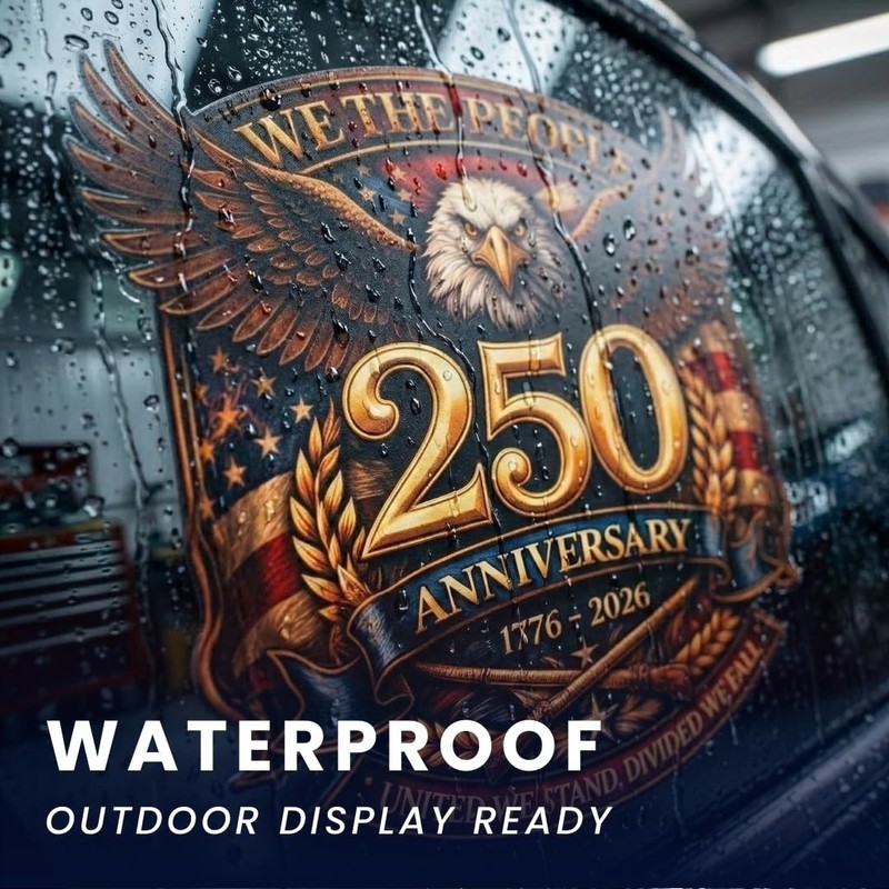 USA 250 Anniversary Decal Sticker Pack Truck Window Decals 17762026 gallery
