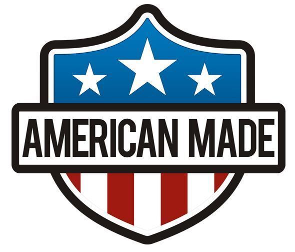 American Made Hard Hat Sticker