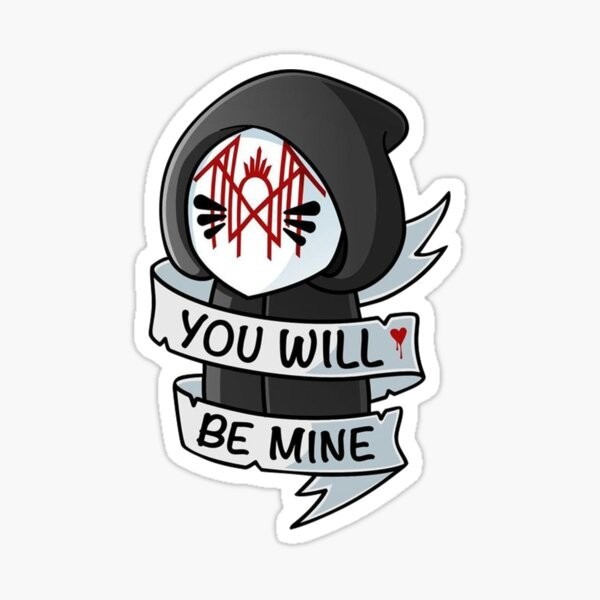 RARE! Kiss Cut Stickers – $SLP DARK$