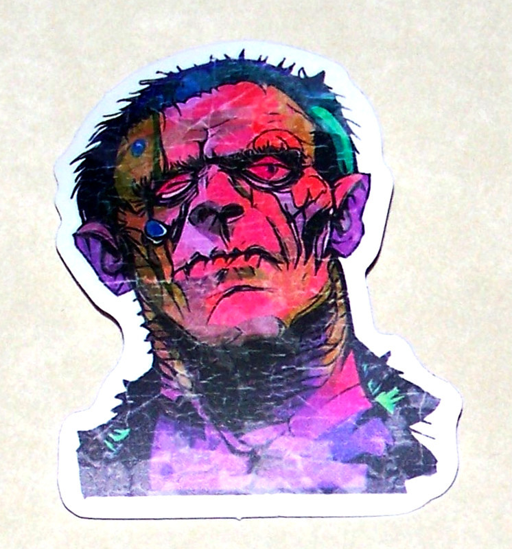 FRANKENSTEIN Cut Sticker Decal Monster Movie Horror Film Frankenstein