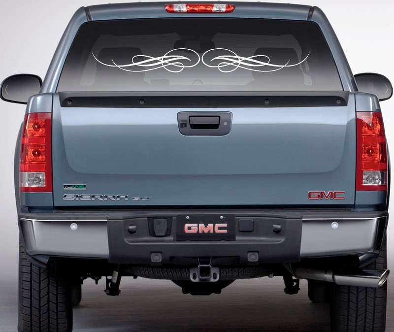 PINSTRIPE VINYL DECAL MOTORCYCLE VEHICLE CAR FENDER SIDE GRAPHIC STICKER #1 gallery