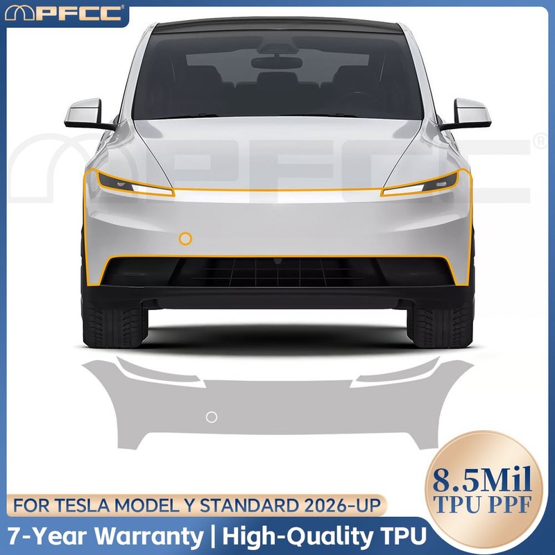 Full Car For Tesla Model Y Standard 2026 Precut Paint Protection Film PPF TPU