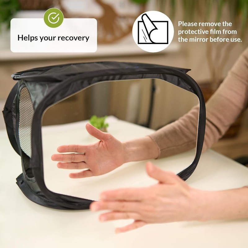 Mirror Therapy Box for Stroke Rehabilitation | Mirror Box Therapy for Stroke Rec gallery
