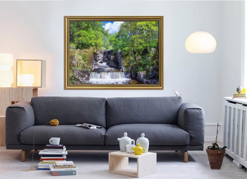 3D Small River Tree 55 Framed Poster Home Decor Print Painting Art AJ WALLPAPER gallery
