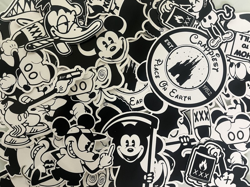 Mickey Mouse Sticker Pack – Punk Rock Heavy Metal