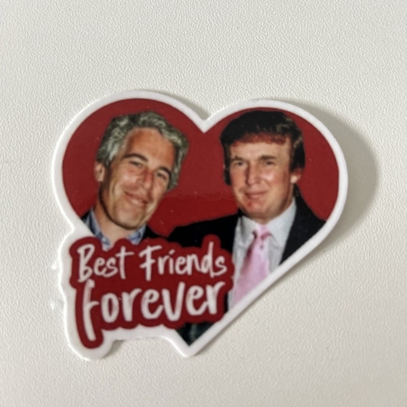 Anti Trump Funny Sticker gallery