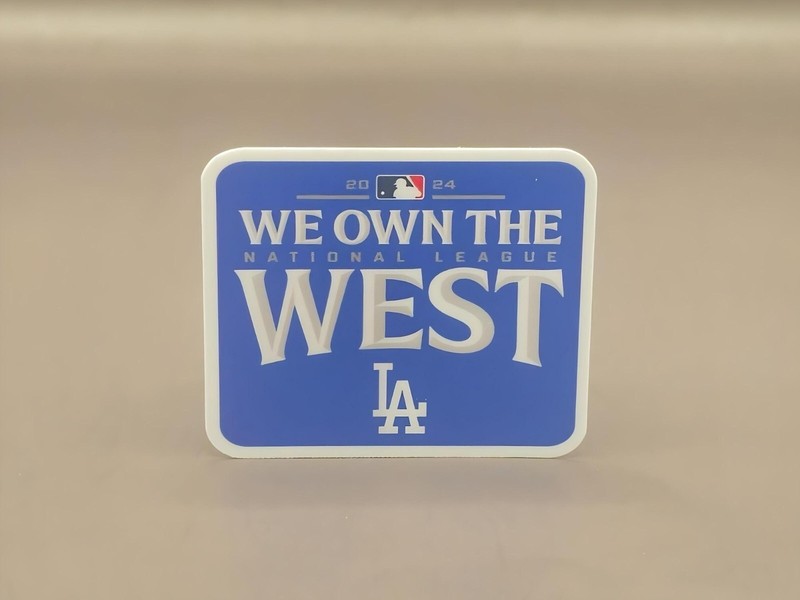 LA Los Angeles Vinyl Stickers Baseball Decals Sports Laptop Waterproof Graffiti