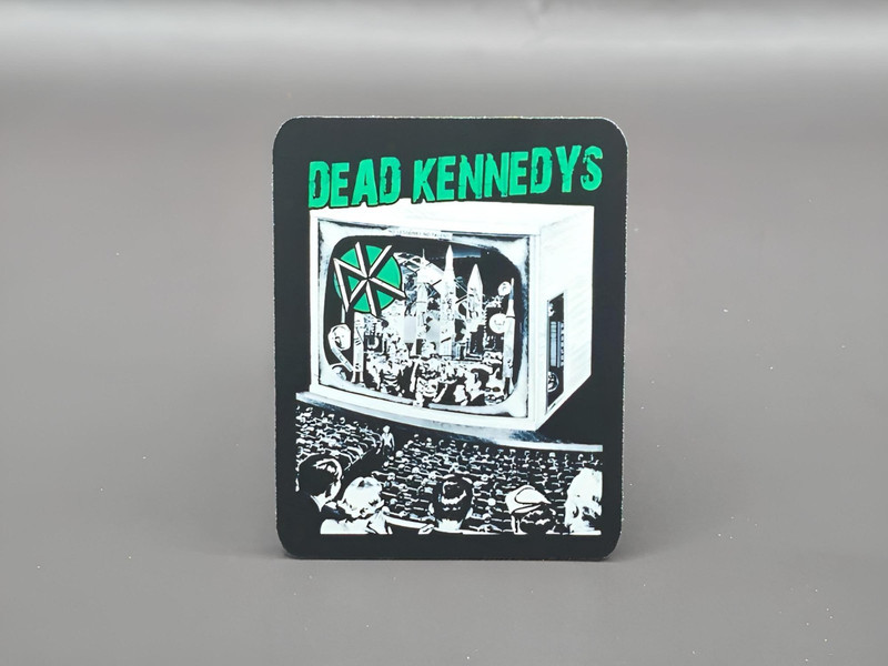 Dead Kennedys Inspired Stickers Punk Rock Band Decals DK Bricks In God We Trust