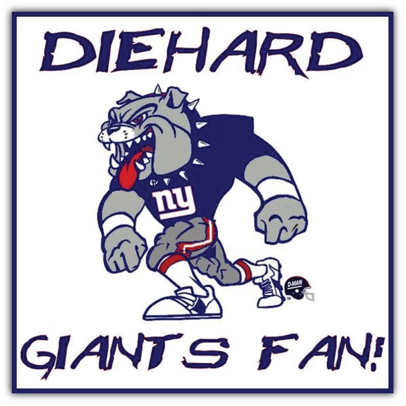 New York Giants NFL Football Logo Sport Car Bumper Sticker Decal “SIZES”