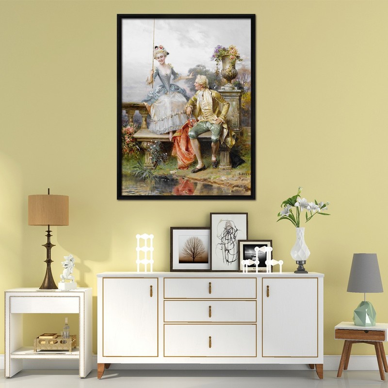 3D Fishing Painting 611 Fake Framed Poster Home Decor Print Painting Unique Art