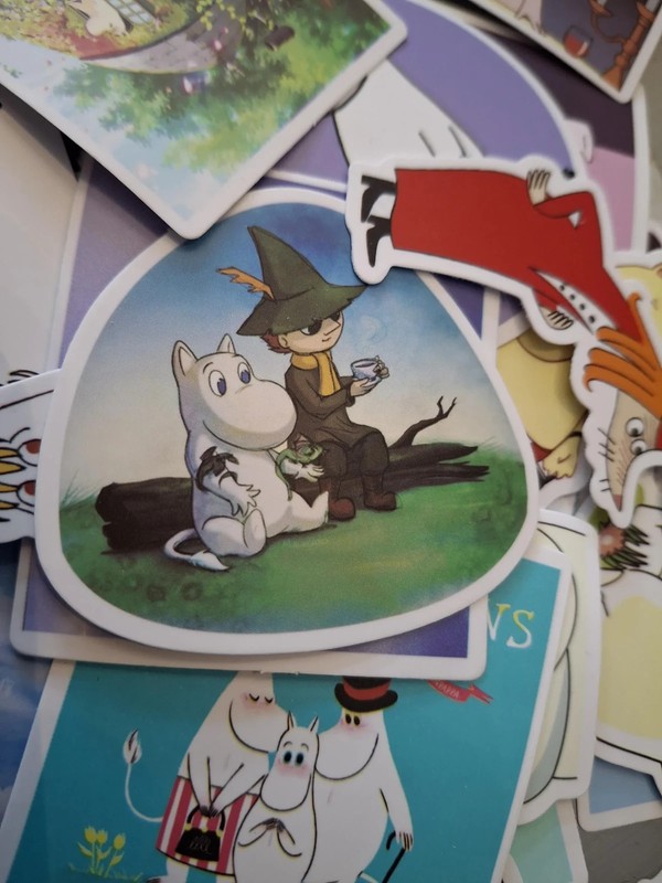 10-40 x Moomin Family Stickers / Decals | Size: 3 cm - 5 cm | Cute | Kawaii | gallery