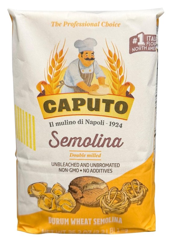 Semolina Wheat Flour 2.2 LB (Pack of 6) 211.2 Ounce 1) gallery