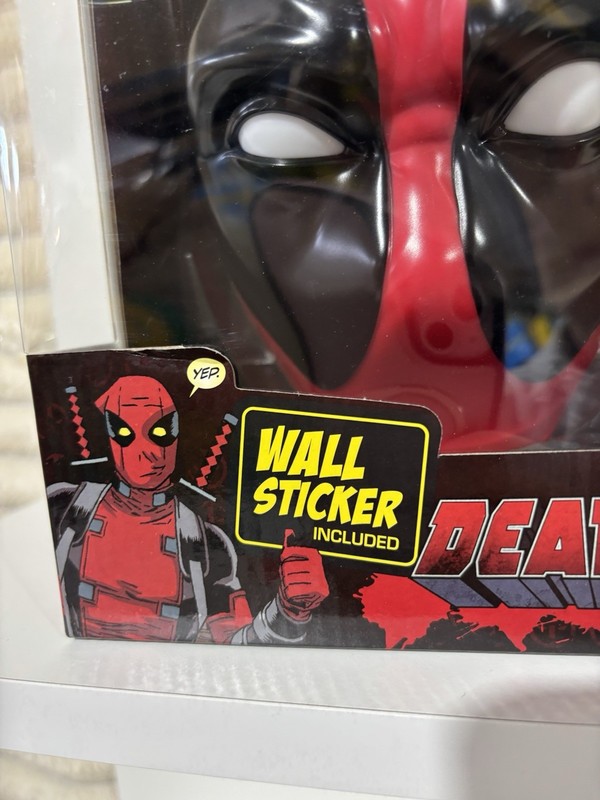 Deadpool 3D Deco Light LED Bulbs And Wall Sticker gallery
