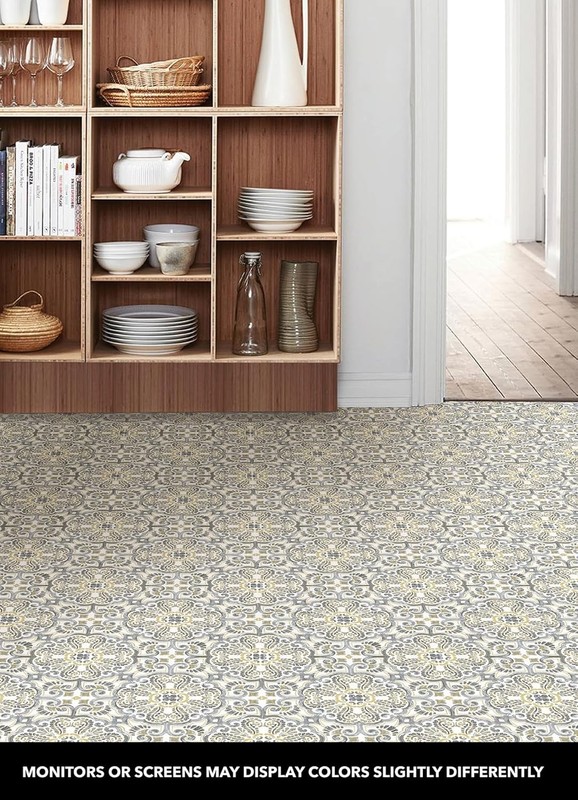 Multicolor Peel & Stick Floor Tiles Antico Decals Stickers FP2947 gallery