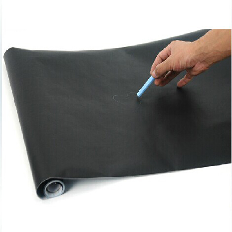 New Blackboard Sticker Removable Blackboard Sticker with 5 Chalks gallery