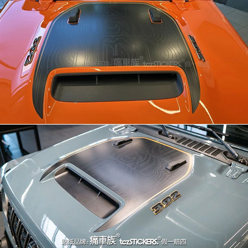 Aftermarket Jeep Wrangler 392 Final Edition Full-Body Vinyl Decal Kit – Custom S gallery