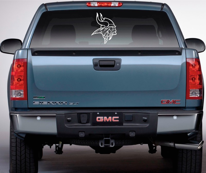 Minnesota Vikings logo decal Vinyl Sticker Football Window NFL gallery