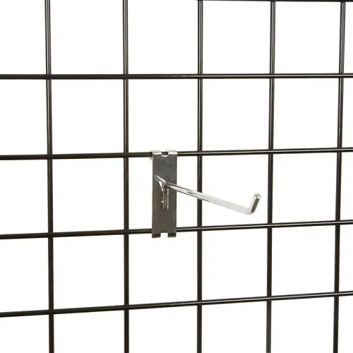 Econoco GW/H10 Chrome Grid Panel Hook (Pack of 96) gallery