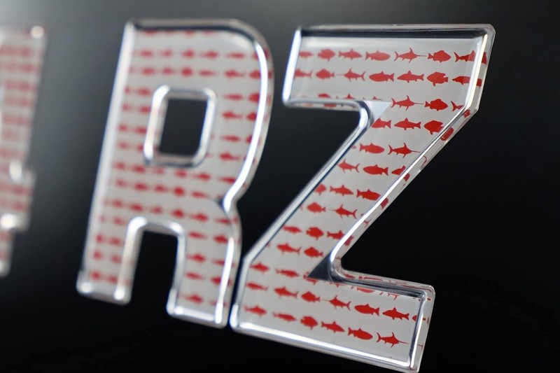 Fishing Boat Registration Numbers Letters Raised 3D Marine Decals 3 Inch gallery