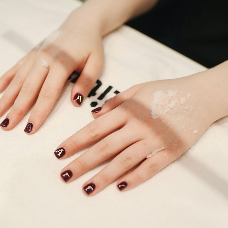 6 Sheets Letter Nail Stickers Self-Adhesive Alphabet Nail Stickers DIY Gold gallery