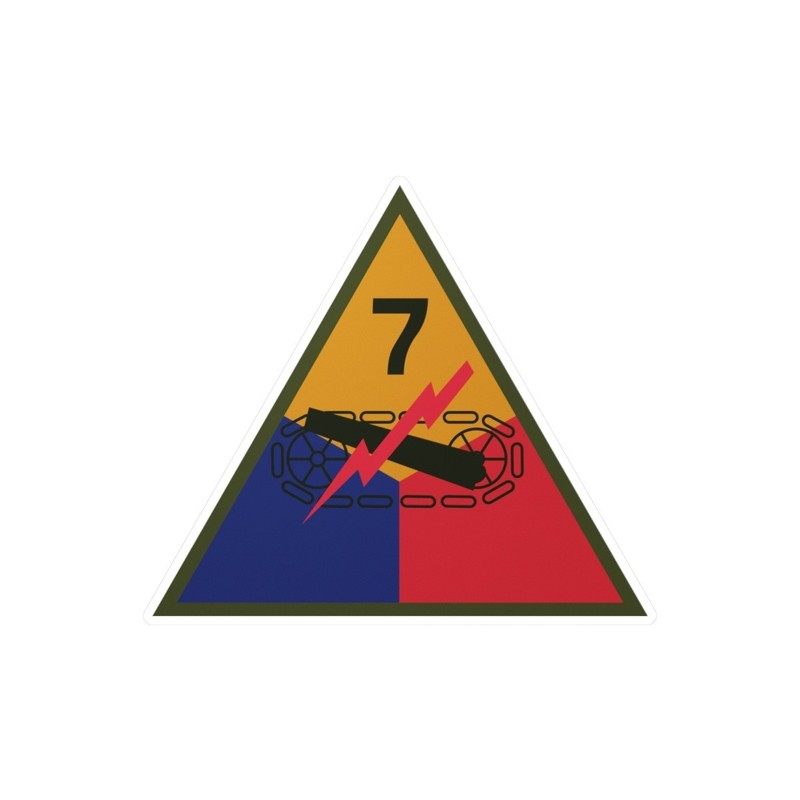 Kiss-Cut Vinyl Decals - SSI - 7th Armored Division X 300 gallery