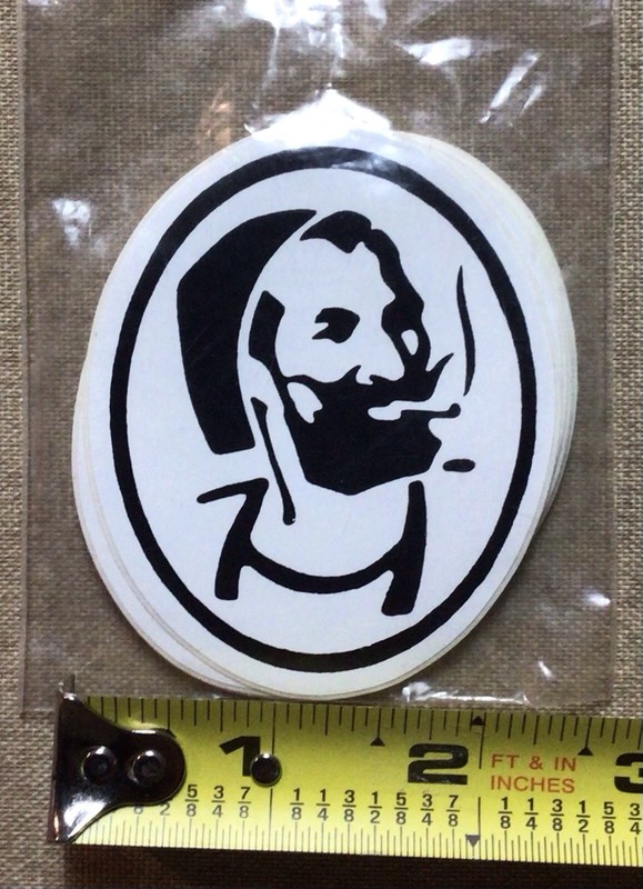 Zig-Zag Man Vinyl Decal